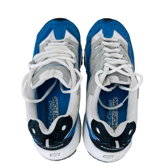 Skechers D'Lites‎ 1.0 Low-Top Chunky Sneakers Womens 10 Blue Air Cooled SN13141 - Picture 5 of 13